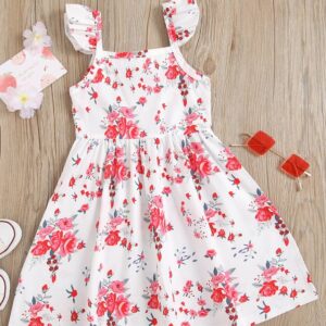 Vestido Infantil Floral Primavera