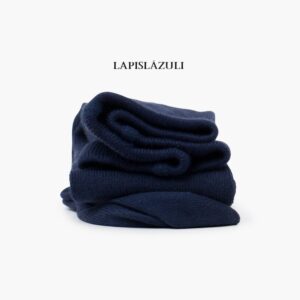 Leotardos infantiles algodón suave color lapislázuli