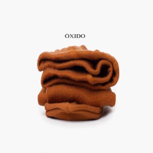 Leotardos infantiles algodón suave color óxido