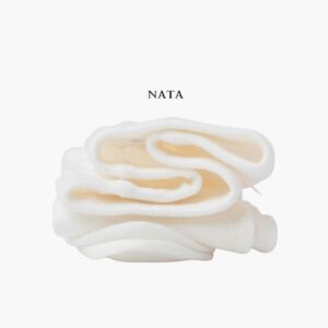 Leotardos infantiles algodón suave color nata